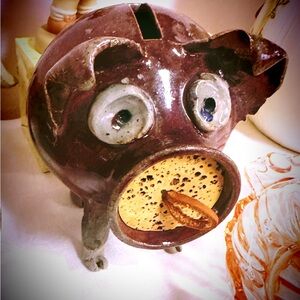 Unique Ceramic Piggy Bank